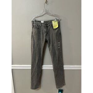 Levi's 511 Jeans Men's 30x34 Gray  Skinny Slim Fit Stretch Light Wash Denim